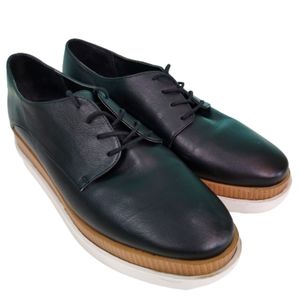 Bleecker and Bond leather oxfords, Men's size 11, black